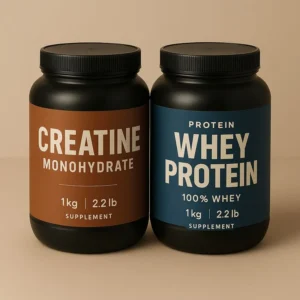 PACK DE PROTEINA WHEY Y CREATINA MONOHIDATADA